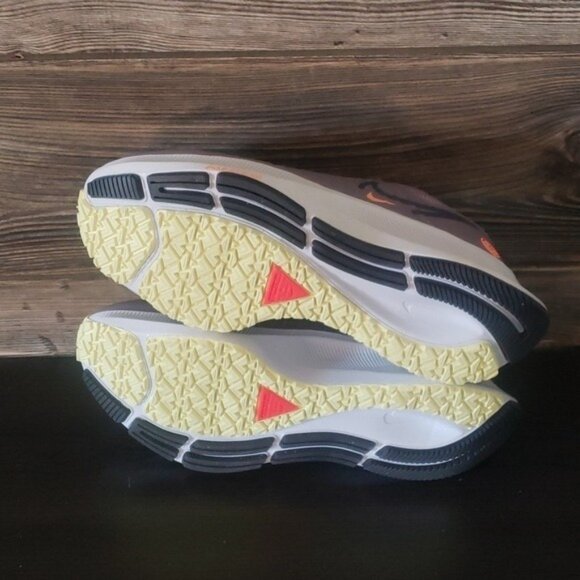 New Nike Air Zoom‎ Pegasus 38 Shield Gray Purple Running Sneakers - Picture 8 of 9